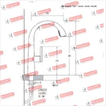 Grifería Cocina Canilla Monocomando Mozart Paris Premium Para Mesada Con Rociador Extraíble Color Negro 7076 - Imagen 4