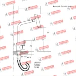 Grifería Cocina Canilla Monocomando Mozart Roma Premium Pico Movible 360° Color Negro 7107 - Imagen 4