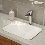 Grifería Lavatorio Canilla Monocomando Mozart Doha Abs Baja Color Cromado 7262