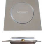 Rejilla Click Clack Press 20 X 20 Cm Acero Inoxidable Anti Pelos Insectos Y Olores Mozart 7322