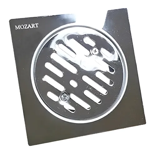 REJILLA 10 X 10 CM. ACERO INOXIDABLE CROMO BLISTER