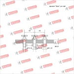 Grifería Bidet Canilla Doble Comando Mozart Boston Premium Color Negro 9957 - Imagen 2